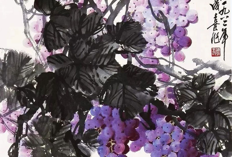 國(guó)家一級(jí)美術(shù)師王成喜梅花/葡萄國(guó)畫(huà)欣賞，速珍藏藏